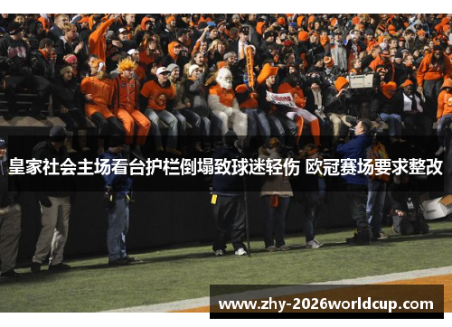 皇家社会主场看台护栏倒塌致球迷轻伤 欧冠赛场要求整改